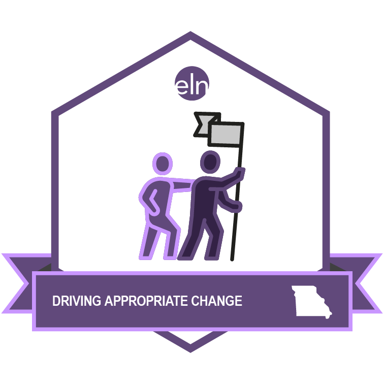 Driving Appropriate Change Micro-Credential (MO)
